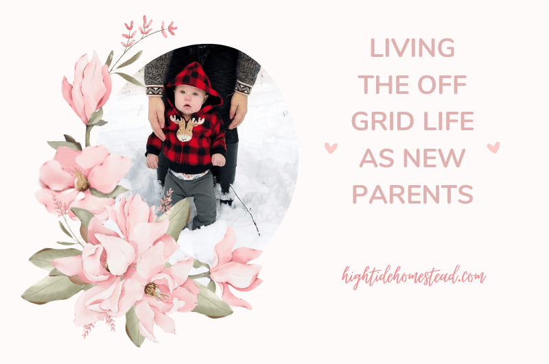 Living The Off Grid Life As New Parents - hightidehomestead.com