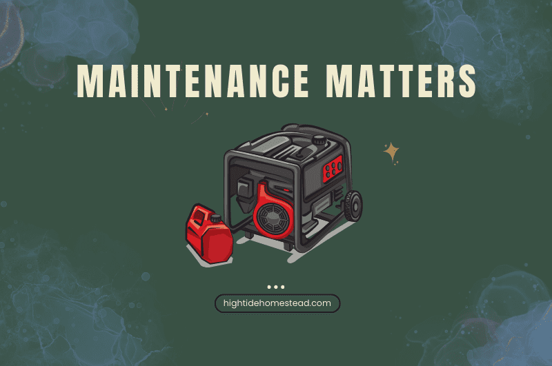 Maintenance Matters - hightidehomestead.com