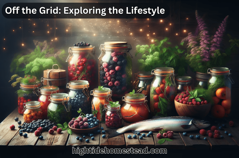 Off The Grid: Exploring The Lifestyle - hightidehomestead.com